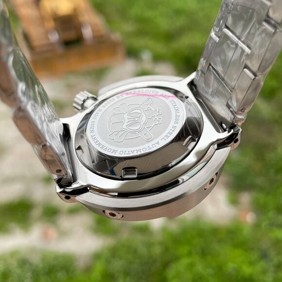 STEELDIVE Classic Watch For Men Super Luminous, Ceramic Bezel 300M Waterproof - Picture 8 of 9